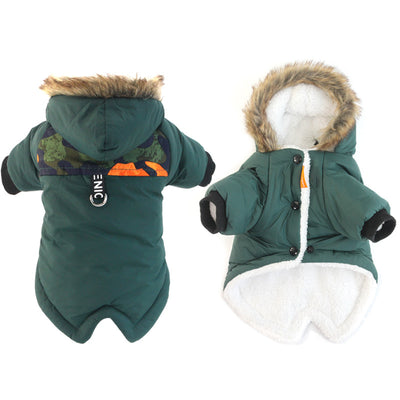 Dog winter clothes for keeping warm