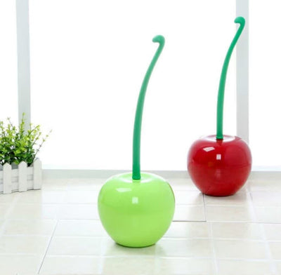 Cherry-shaped toilet brush
