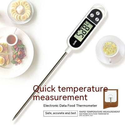 Household kitchen food thermometer