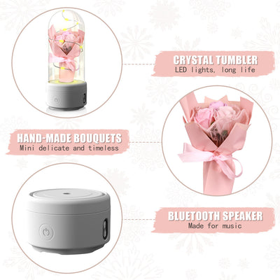 Flower bouquet speaker