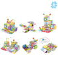 Building block gear assembly set