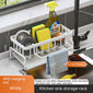 Kitchen sink storage rack