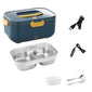 Electric heated lunch box