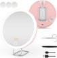 LED illuminated makeup mirror