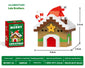 Christmas tree-themed building block set