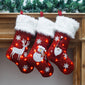 Christmas stocking with lights