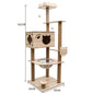Cat Crawl Nest Scratching Board Tree Supplies