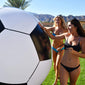 Large inflatable football/beach ball