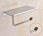 Mobile phone and toilet paper holder