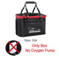 Outdoor fishing live fish container