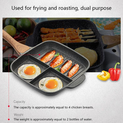 Multi-functional non-stick pan for home use