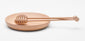 Wooden long handle honey stirrer