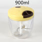Multifunctional manual food chopper