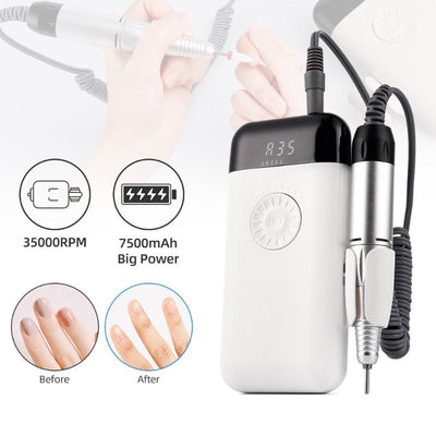 Professional nail polishing machine