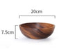 natural wood bowl