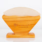 Stylish wooden coffee filter holder
