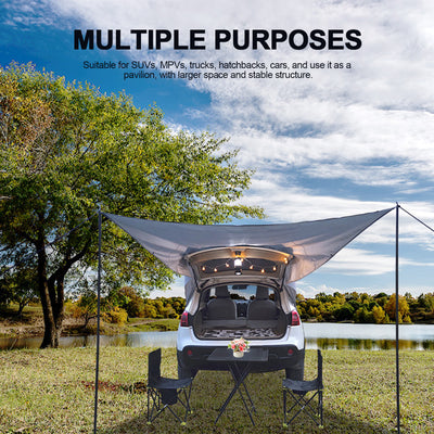 Convenient car rear tent