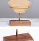 Brass and black walnut coffee filter paper holder