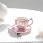 Pearl shell coffee cup