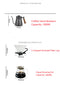 Manual coffee brewing set