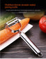 Multifunctional food peeler, corer, and slicer