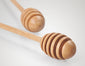 Wooden long handle honey stirrer