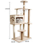 Cat Crawl Nest Scratching Board Tree Supplies