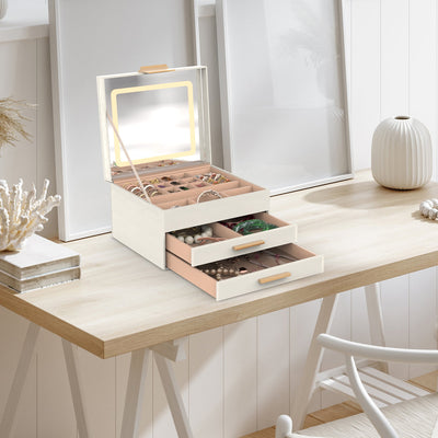 Jewelry and accessory storage box