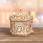 Wooden assembly music box