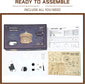 Wooden assembly music box