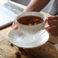 English afternoon tea cup