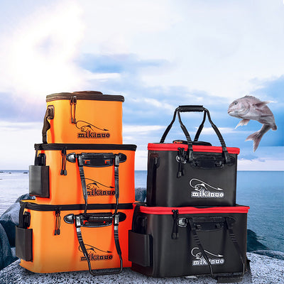 Outdoor fishing live fish container