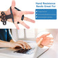 Finger stretching exercise device