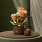 Preserved flower building blocks