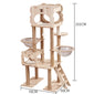 Cat Crawl Nest Scratching Board Tree Supplies