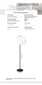 Simple LED Creative Atmosphere Floor Lamp