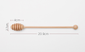 Wooden long handle honey stirrer