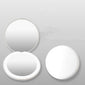 Portable mini makeup mirror with light