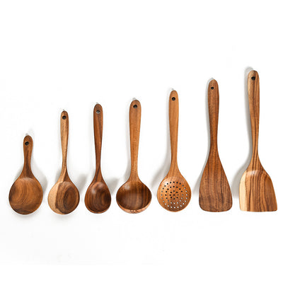 Natural wood kitchenware