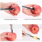 Multifunctional food peeler, corer, and slicer