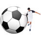Large inflatable football/beach ball