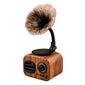 Retro-style mini Bluetooth speaker