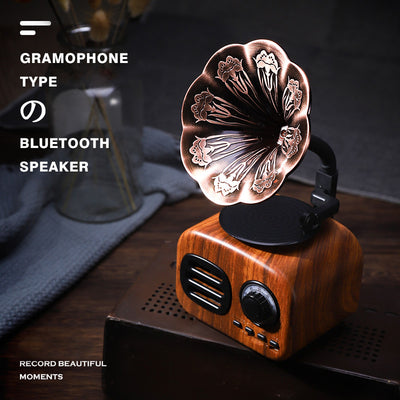 Retro bluetooth speaker