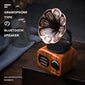 Retro-style mini Bluetooth speaker