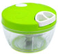 Multifunctional manual food chopper