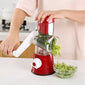 Multifunctional manual vegetable shredder and slicer