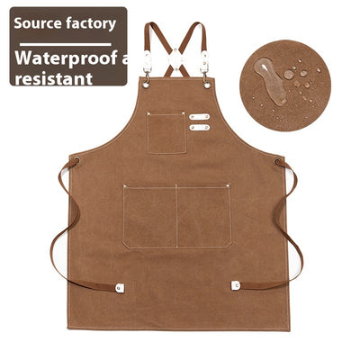 Household canvas denim apron