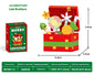 Christmas tree-themed building block set