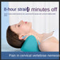 Cervical spine massage and correction device