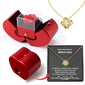 Preserved rose jewelry box